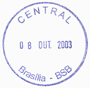 Carimbo de Expedição